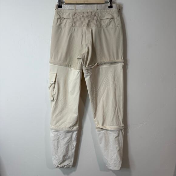 Outdoor Voices Women's RecTrek Pants Shorts Cargo Zip Off Convertible Cream XS - Picture 3 of 10